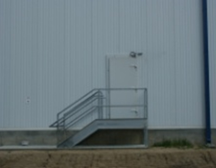 Infrared survey of refrigerated building